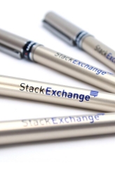 Stack Exchange Pen: silver shell
